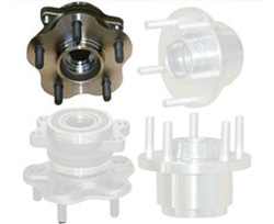 S13/S14 Rear Single: 4-to-5 Lug Conversion Hub (1989–1999 240SX)